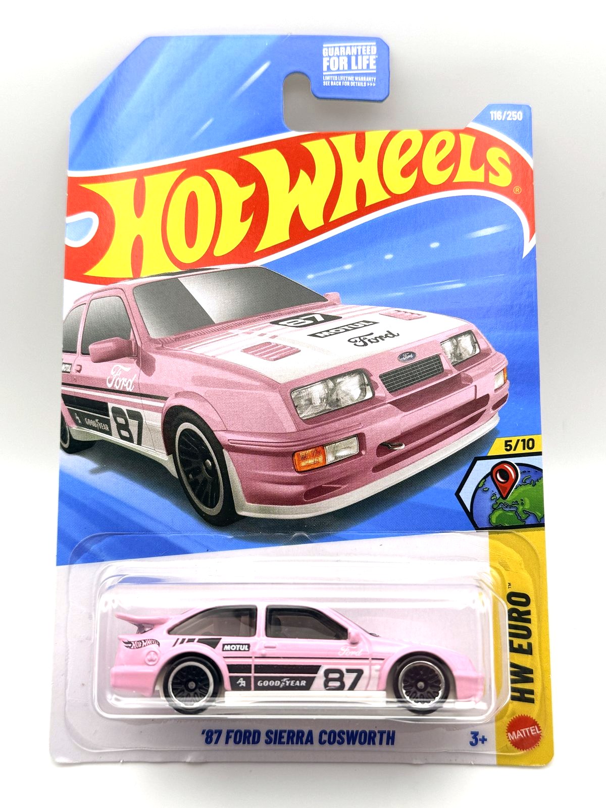 1987 Ford '87 Sierra Cosworth Hot Wheels 1:64 diecast