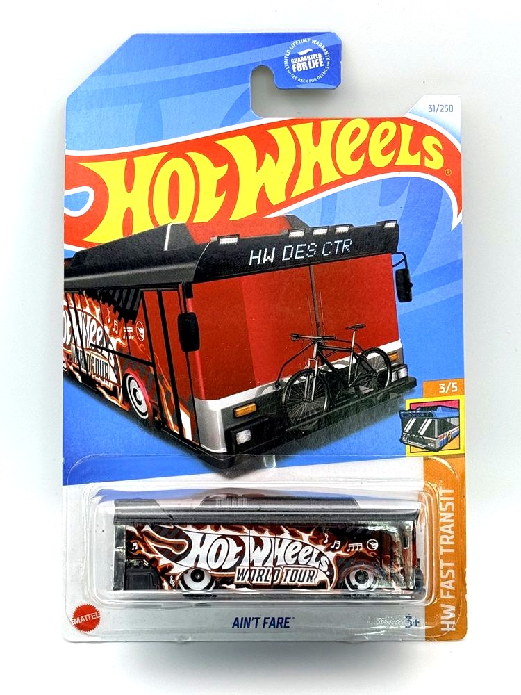 2023 Hot Wheels Ain't Fare Hot Wheels 1:64 diecast