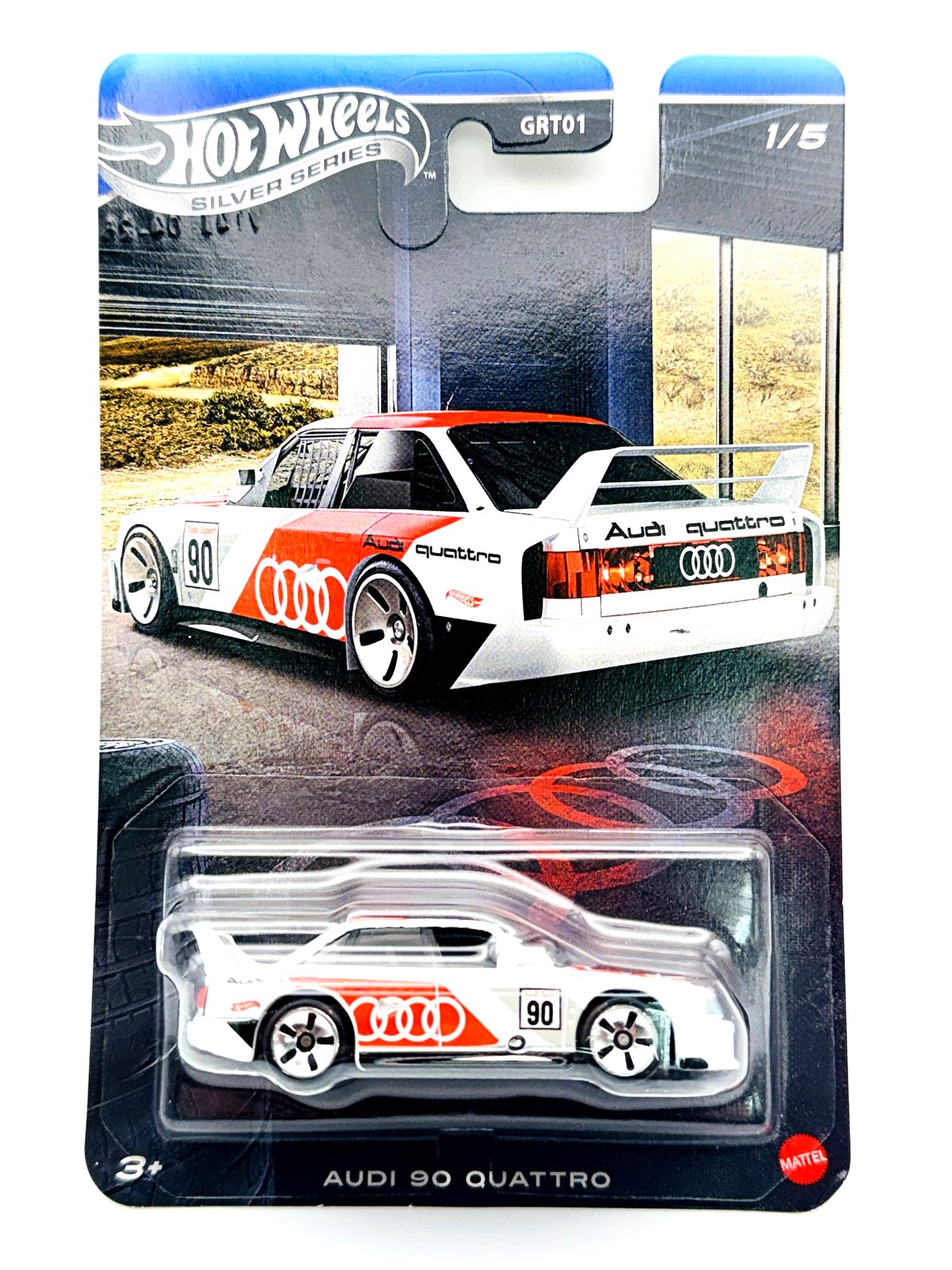 90 Quattro (Silver Series) 1:64 diecast