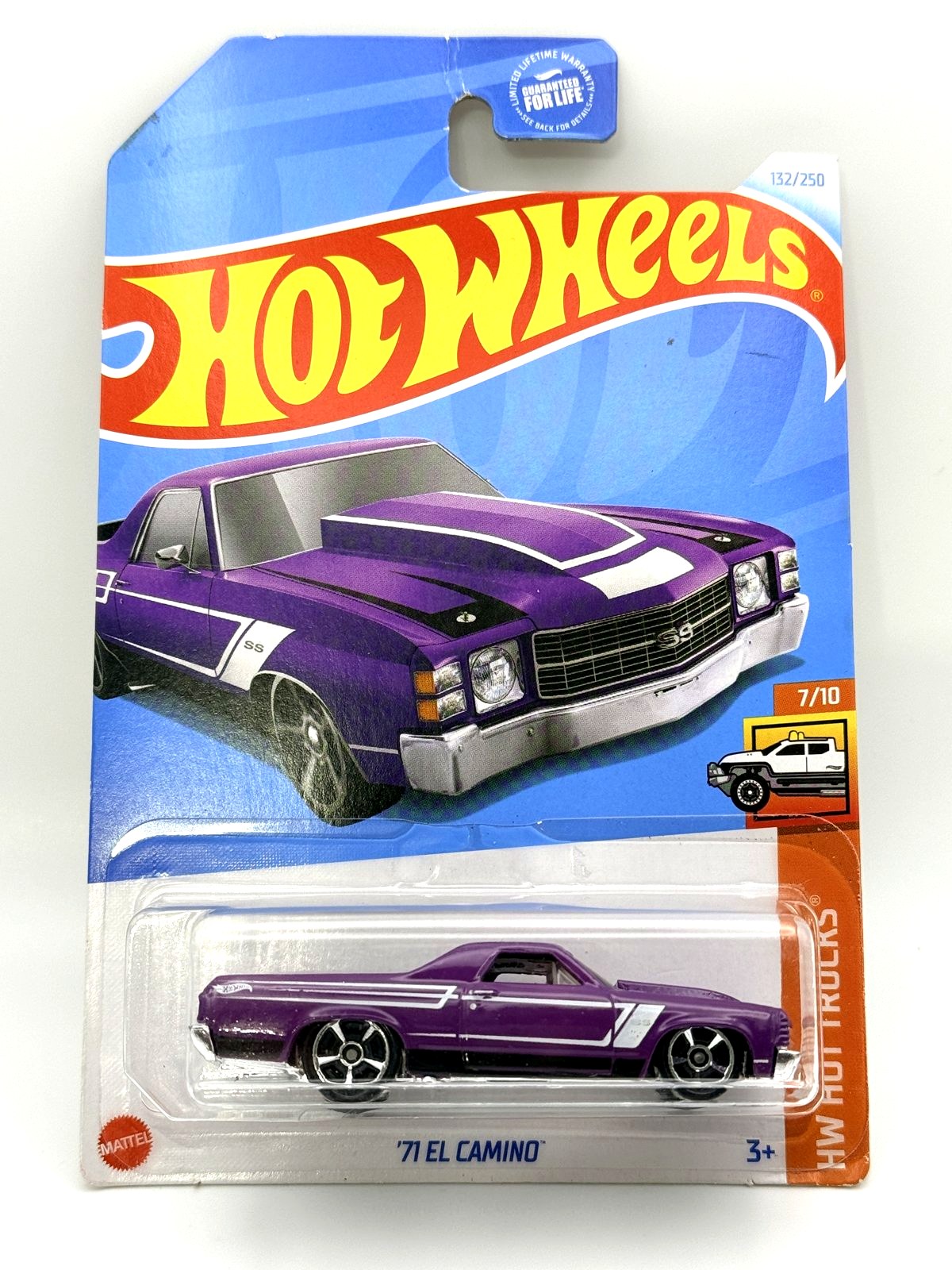 1971 Chevrolet '71 El Camino Hot Wheels 1:64 diecast