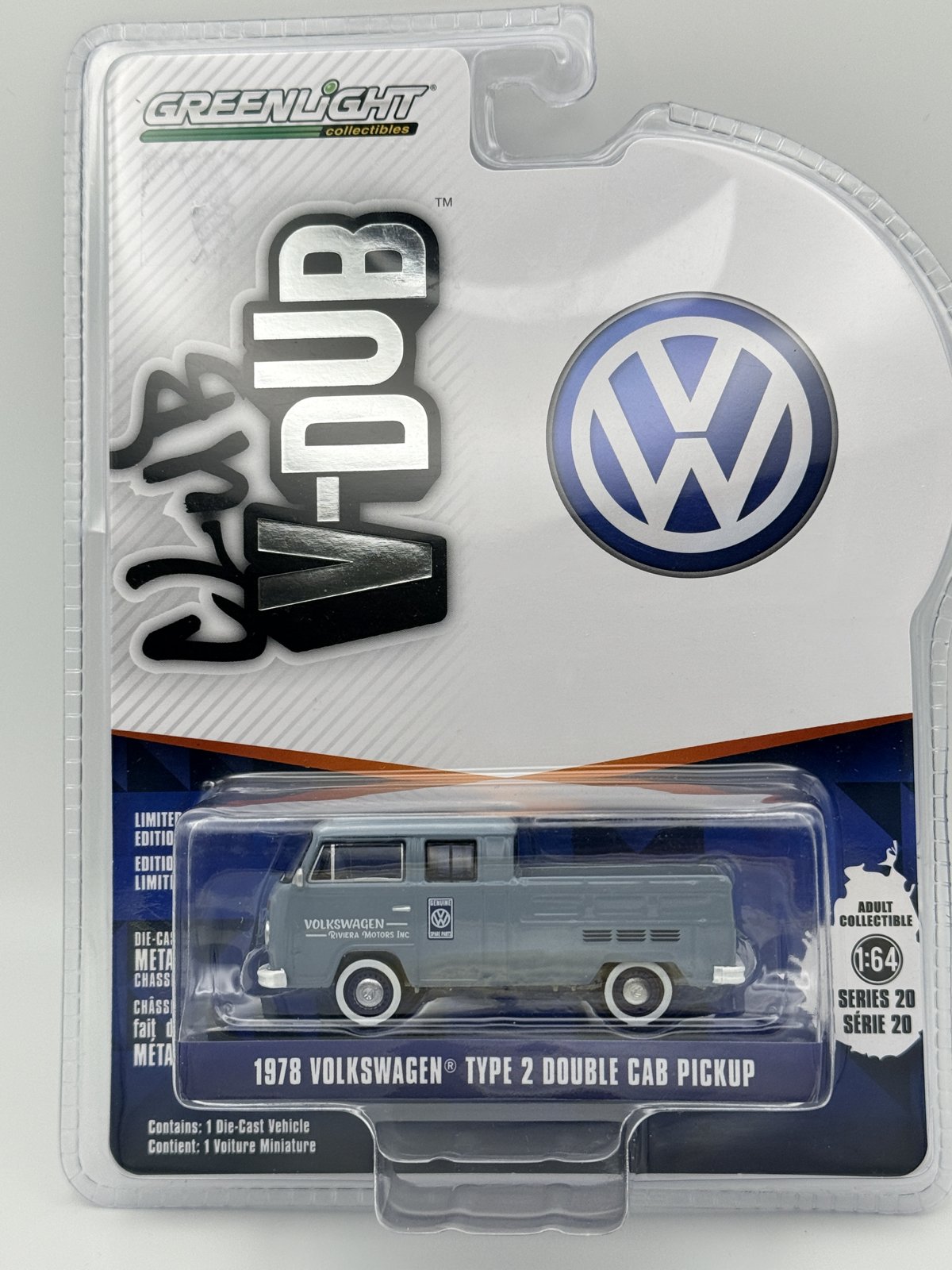 Greenlight 1978 VW Type 2 Double Cab Pickup