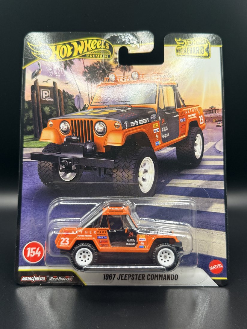 1967 Jeep 1967 Jeepster Commando Hot Wheels Premium 1:64 diecast