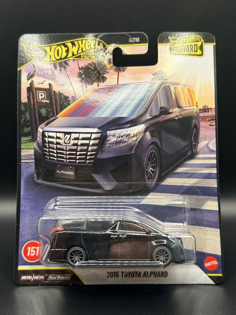 2015 Toyota 2015 Alphard Hot Wheels Premium 1:64 diecast