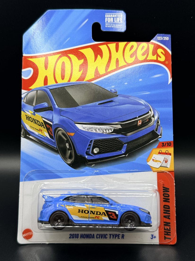 2018 Civic Type R (Then and Now) 1:64 diecast
