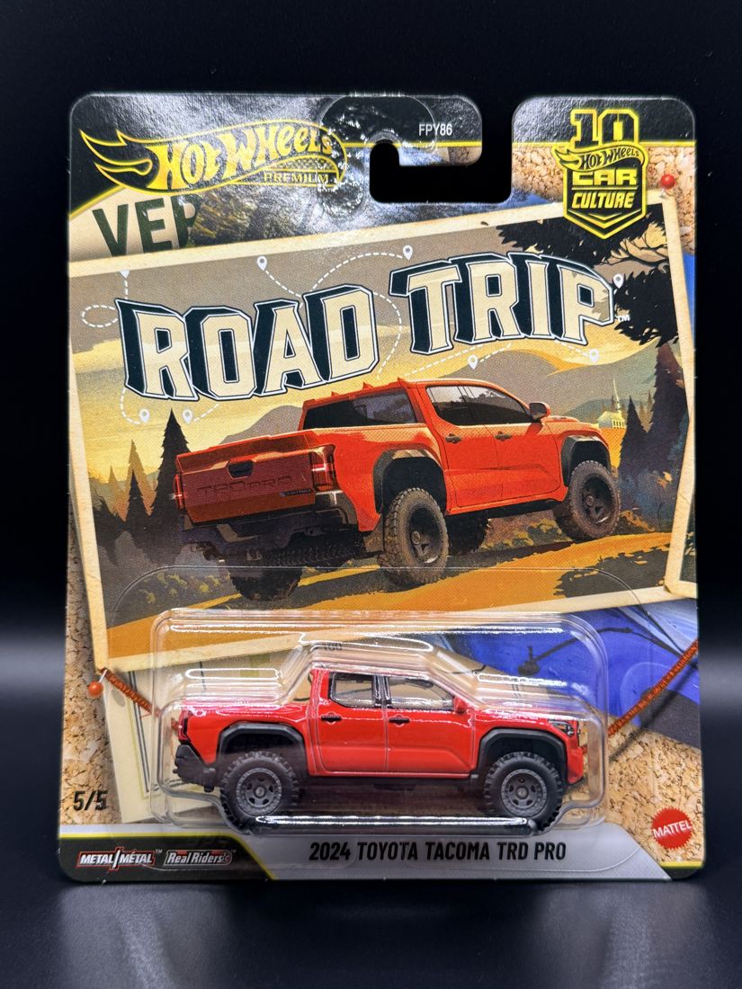2024 Toyota 2024 Tacoma TRD Pro Hot Wheels Premium 1:64 diecast