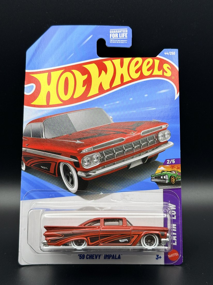 1959 Chevrolet '59 Chevy Impala Hot Wheels 1:64 diecast