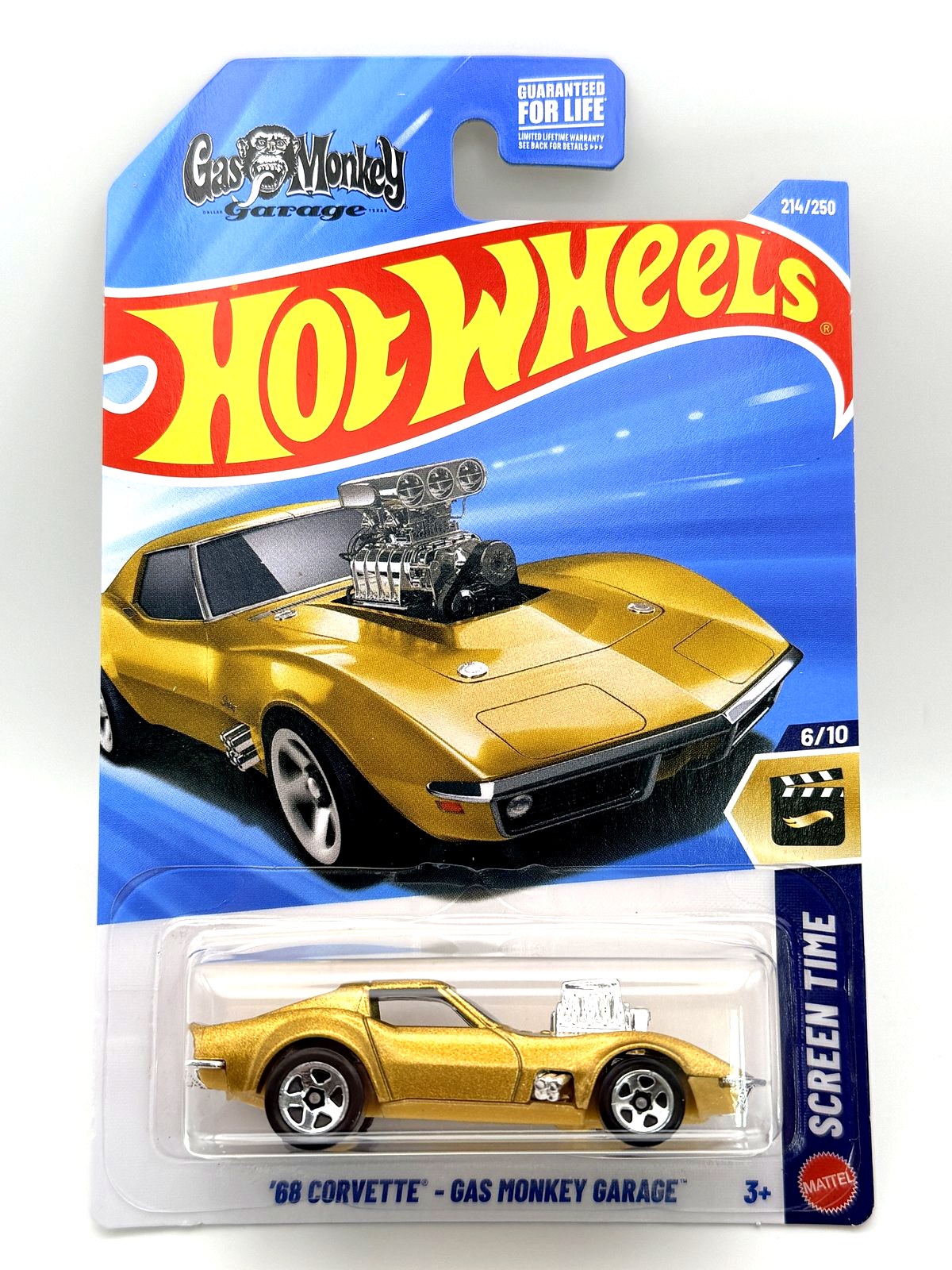 1968 Chevrolet '68 Corvette (Gas Monkey Garage) Hot Wheels 1:64 diecast