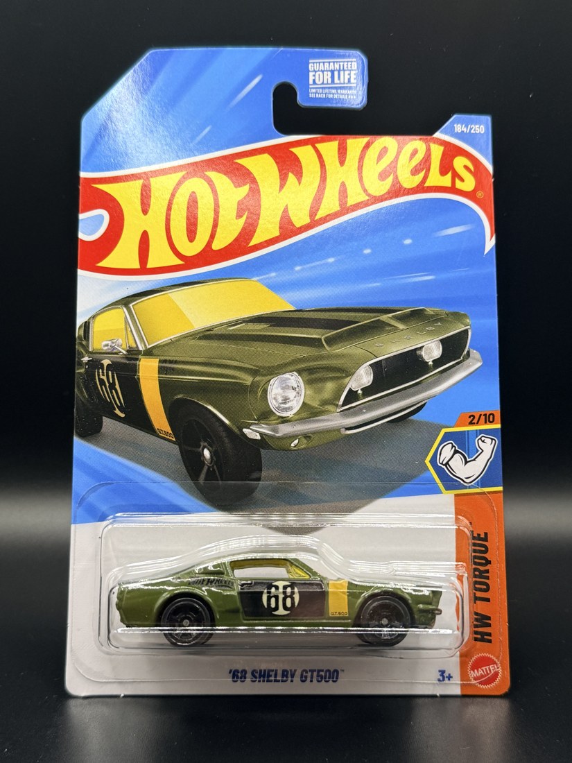 1968 '68 Shelby GT500 Hot Wheels 1:64 diecast