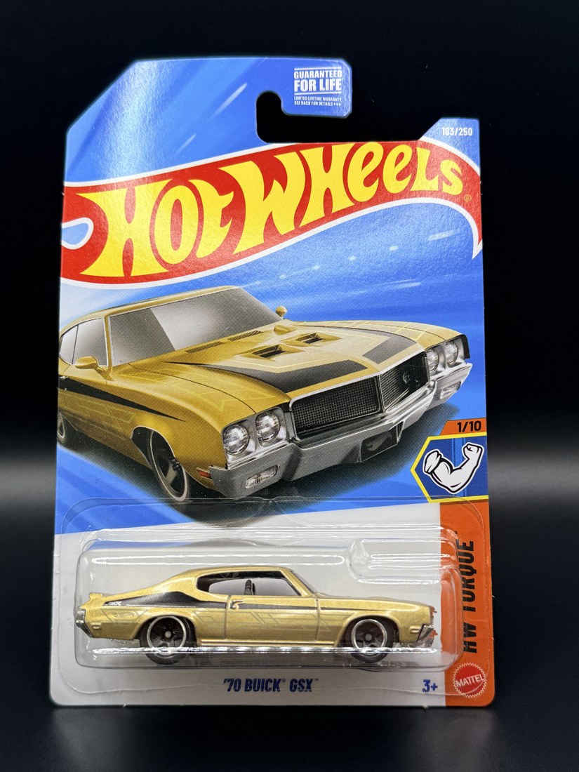1970 '70 Buick GSX Hot Wheels 1:64 diecast