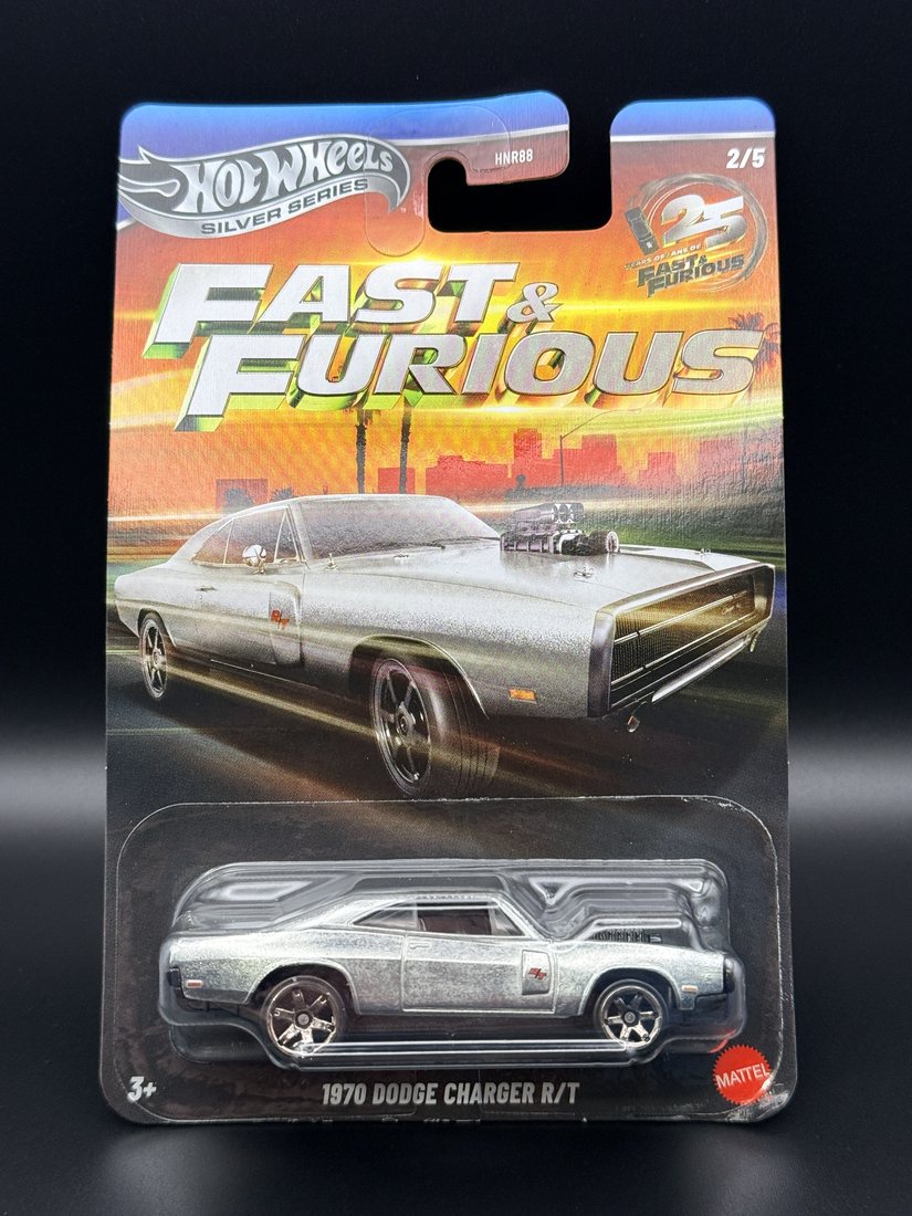 1970 Dodge Charger R/T, Fast & Furious Silver Series 2/5