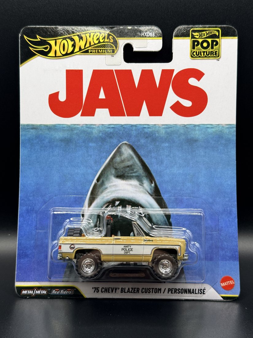 1975 Chevrolet '75 Chevy Blazer Custom (JAWS) Hot Wheels Premium 1:64 diecast