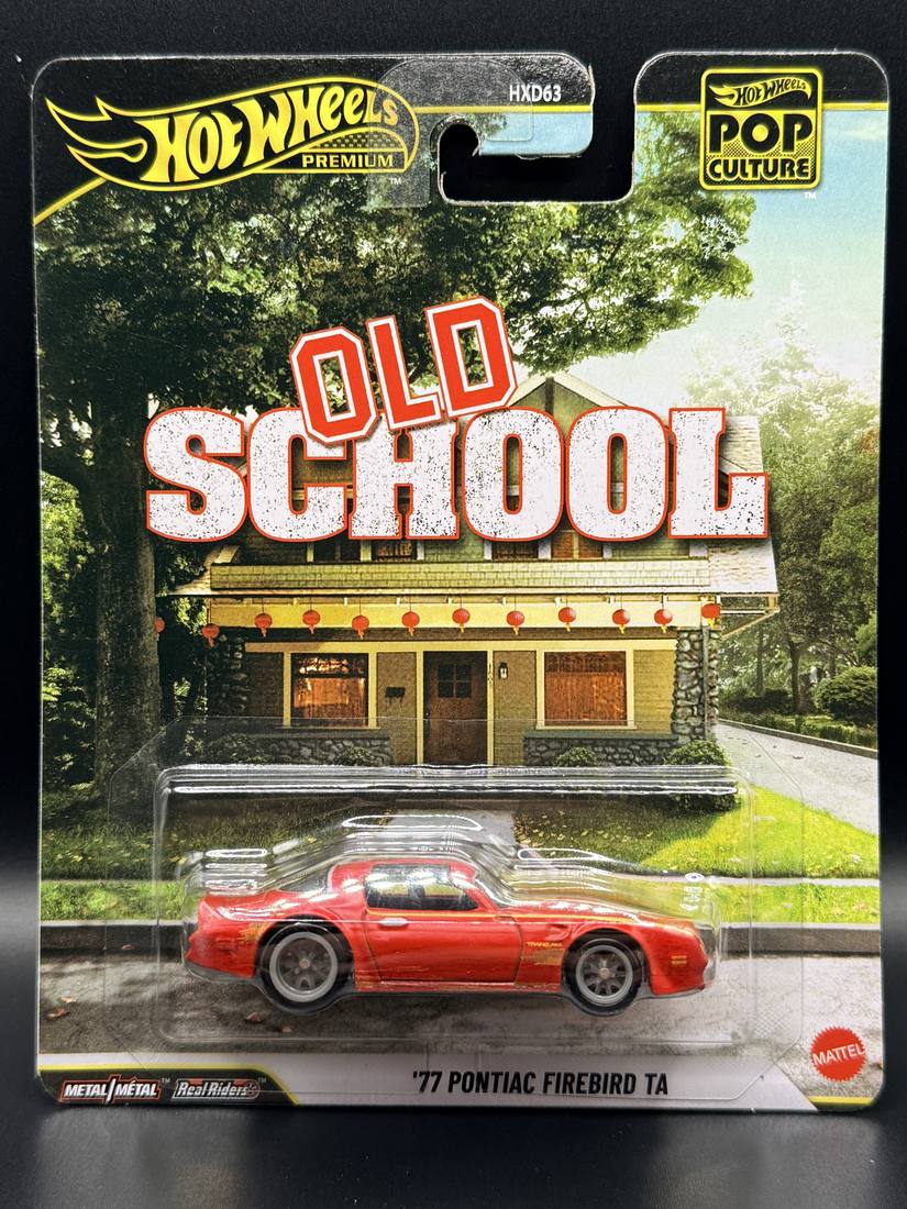 1977 Pontiac '77 Firebird T/A (Old School) Hot Wheels Premium 1:64 diecast