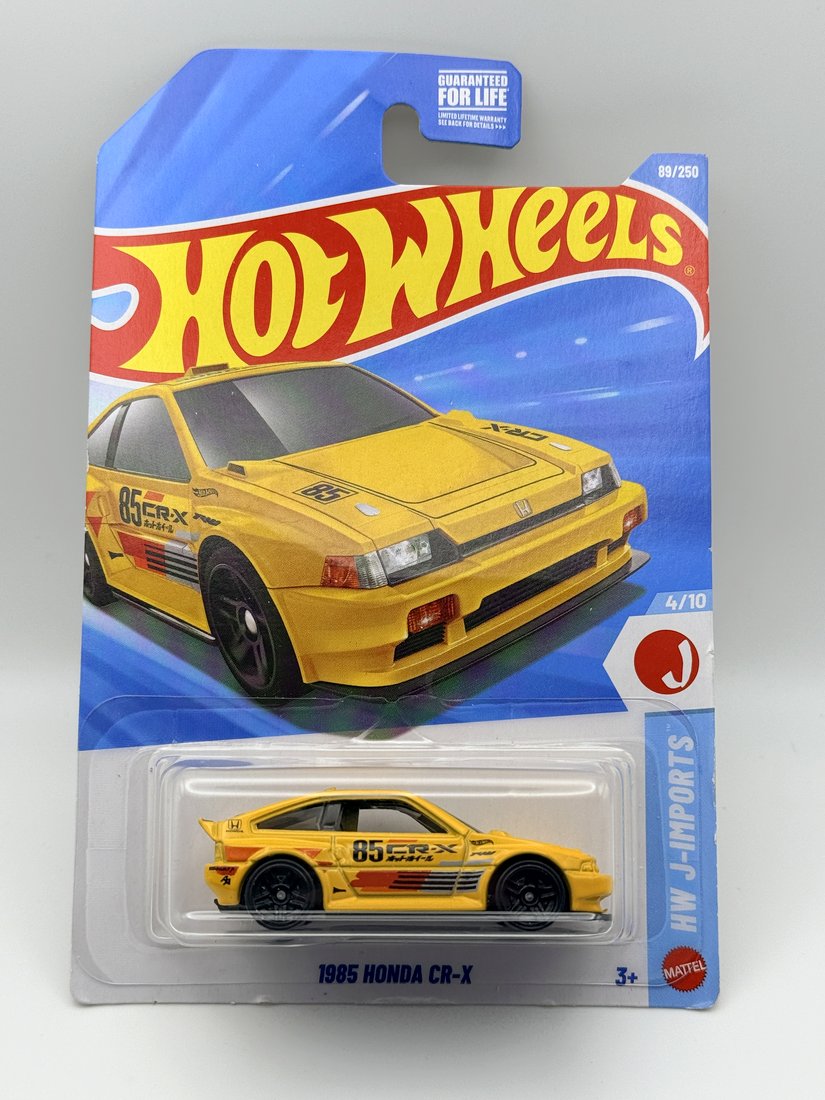 1985 Honda '85 CR-X Hot Wheels 1:64 diecast
