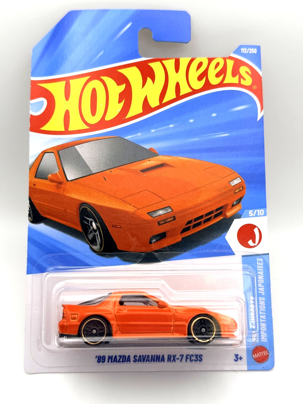 1989 Mazda '89 Savanna RX-7 FC3S Hot Wheels 1:64 diecast
