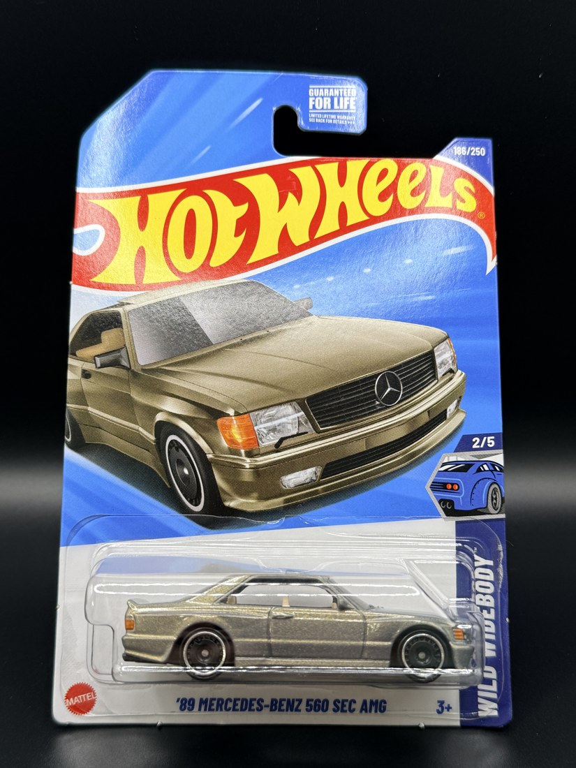 1989 Mercedes-Benz '89 560 SEC AMG Hot Wheels 1:64 diecast