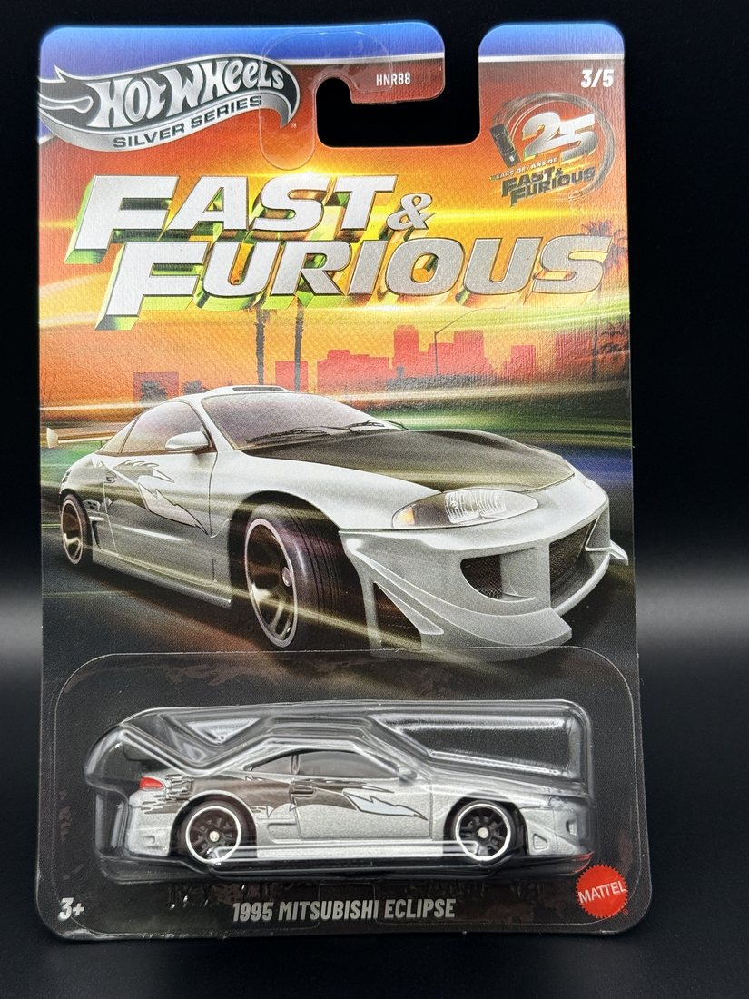 1995 Mitsubishi Eclipse, Fast & Furious Silver Series 3/5