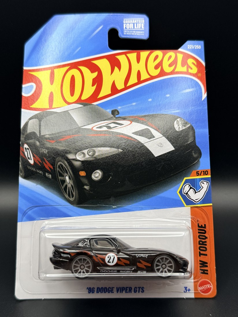 1996 Dodge '96 Viper GTS Hot Wheels 1:64 diecast