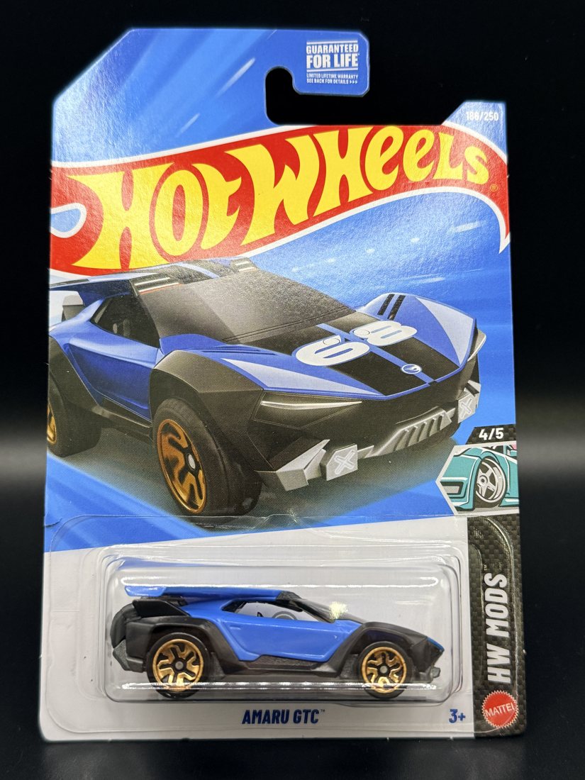 Amaru GTC Hot Wheels 1:64 diecast