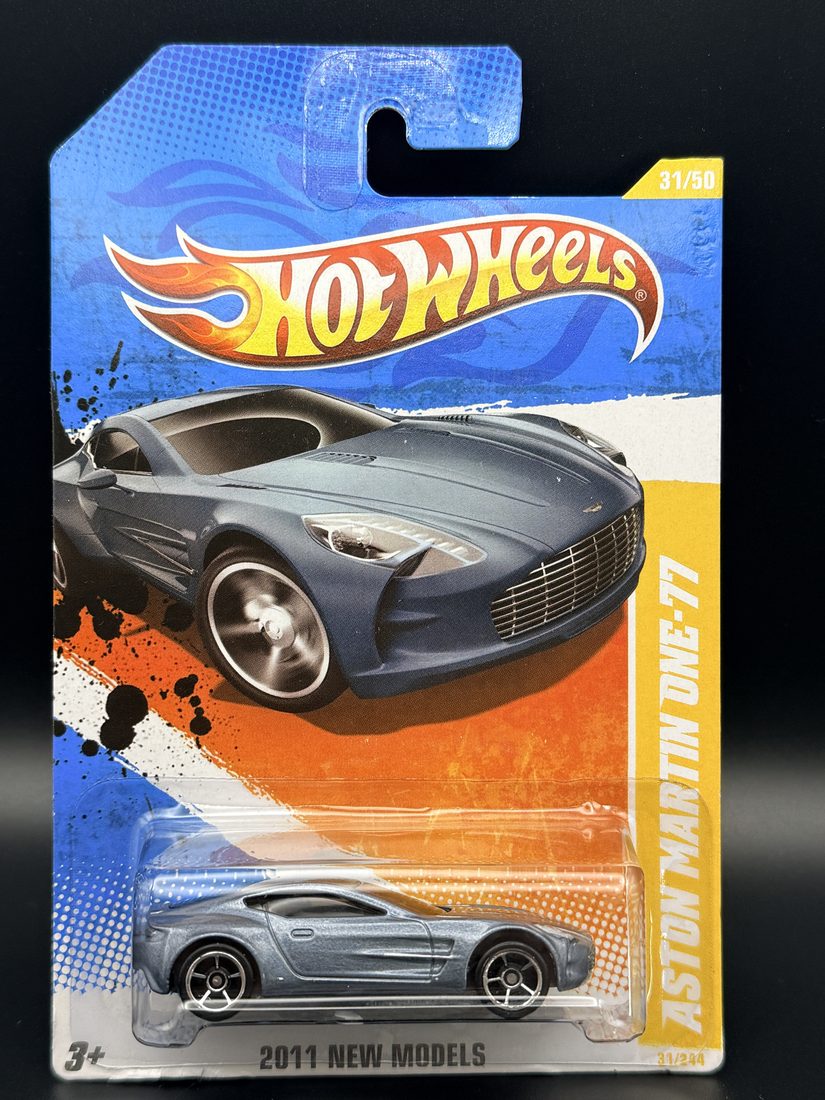 2011 Aston Martin One-77 (2011 New Models) Hot Wheels 1:64 diecast