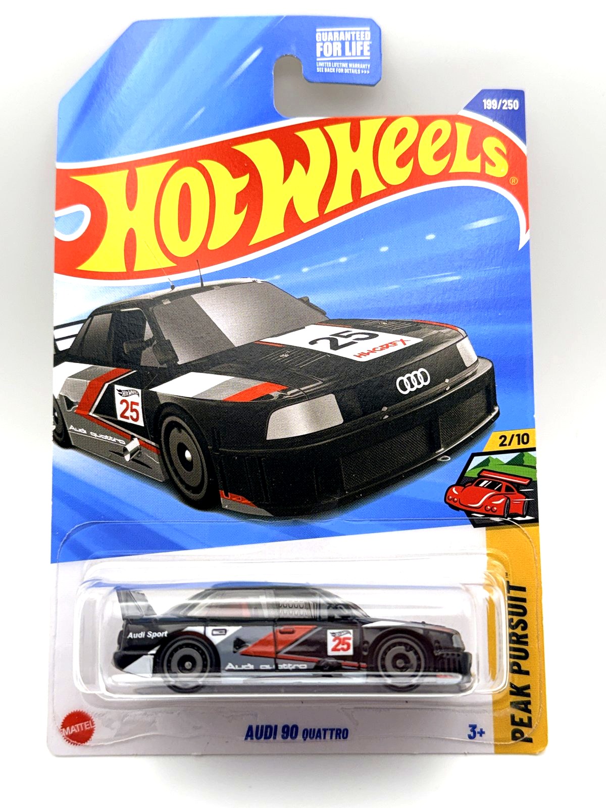 1989 Audi 90 Quattro (Peak Pursuit) Hot Wheels 1:64 diecast
