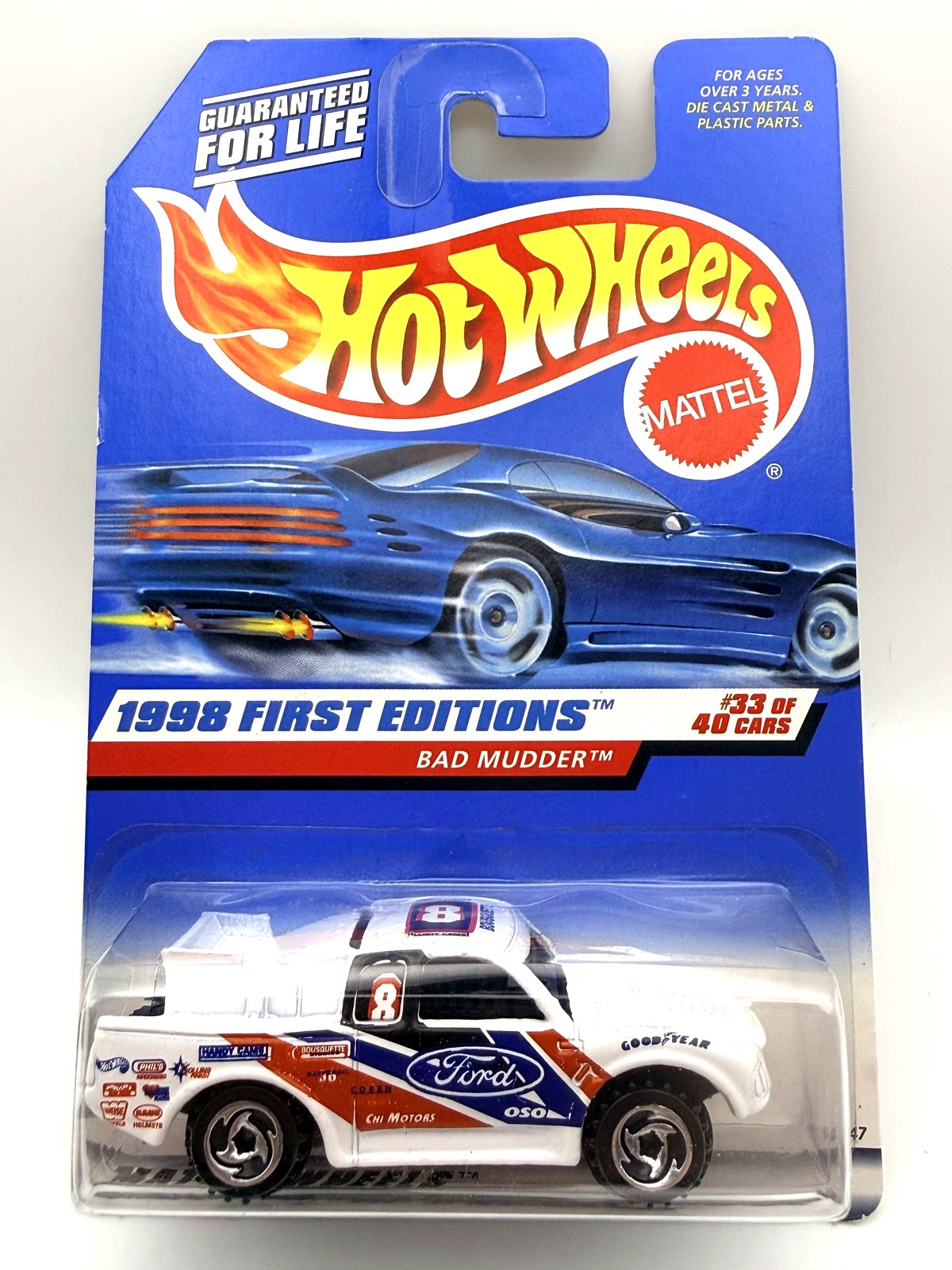 1998 Hot Wheels Bad Mudder Hot Wheels 1:64 diecast