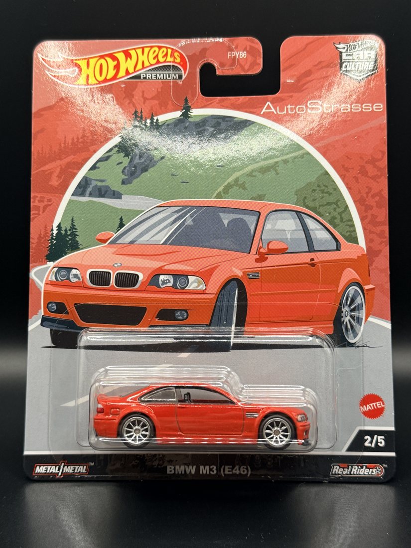 2003 BMW M3 (E46) Hot Wheels Premium 1:64 diecast