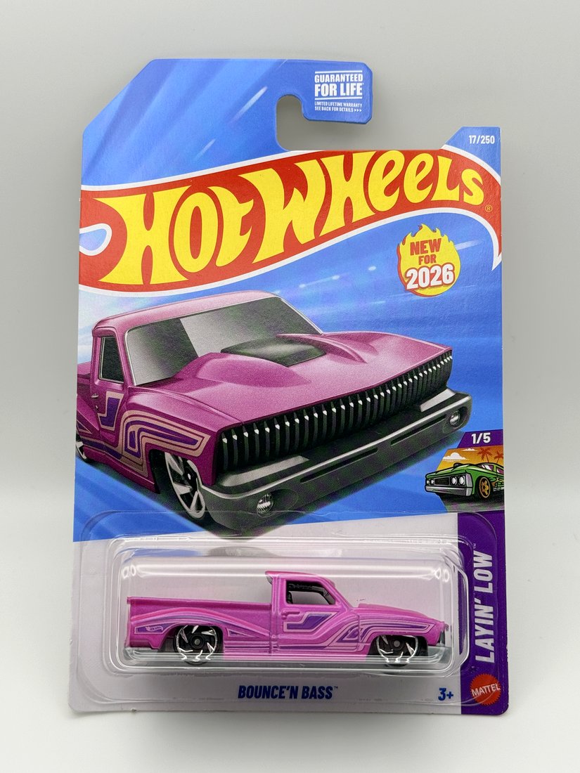 Bounce'n Bass Hot Wheels 1:64 diecast