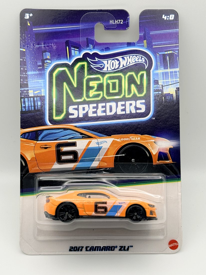 2017 Chevrolet 2017 Camaro ZL1 (Neon Speeders) Hot Wheels 1:64 diecast