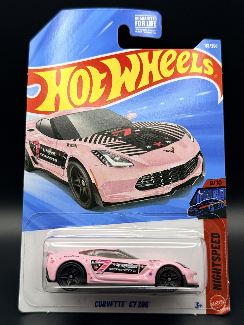 2015 Chevrolet Corvette C7 Z06 (Nightspeed) Hot Wheels 1:64 diecast