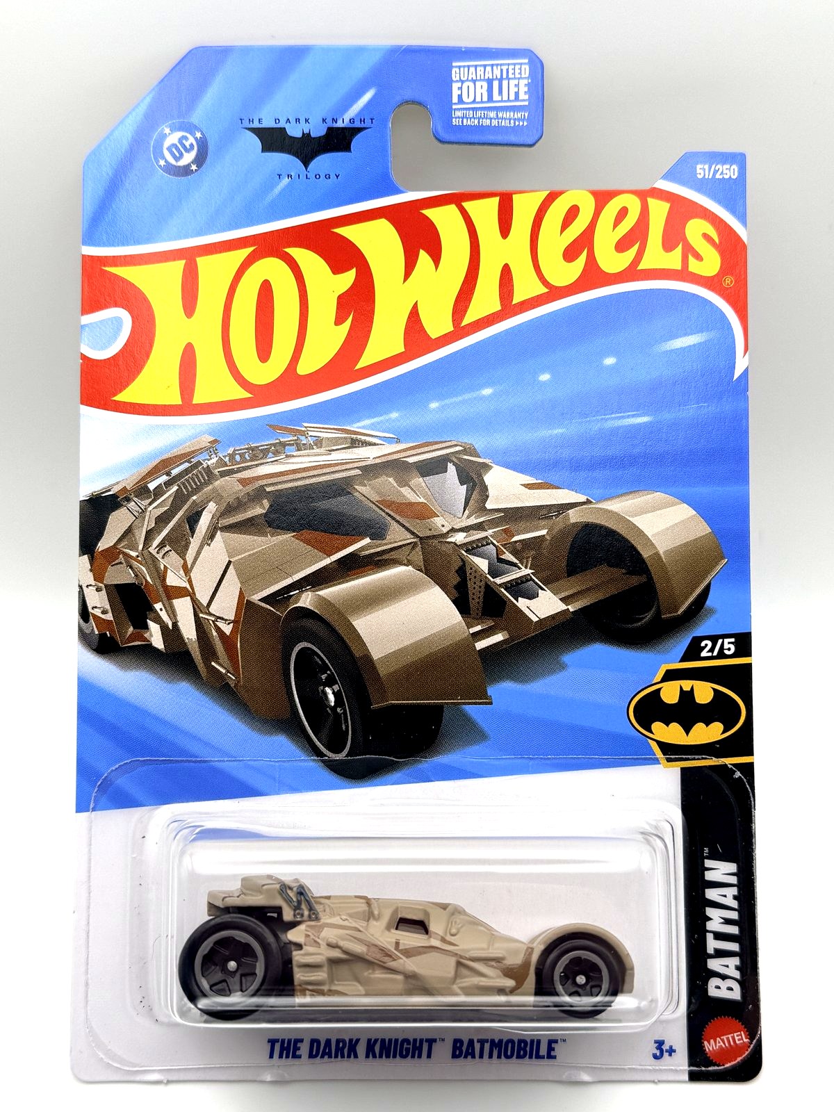 The Dark Knight Batmobile (Tumbler, Camo) 1:64 diecast