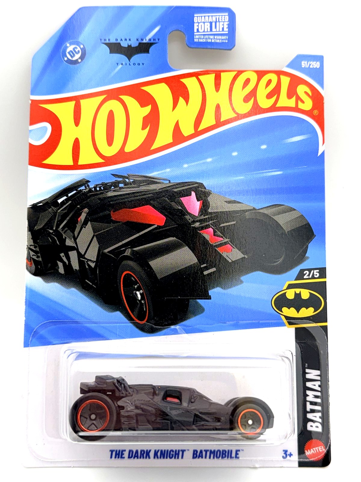 2008 Batman The Dark Knight Batmobile (Tumbler) Hot Wheels 1:64 diecast