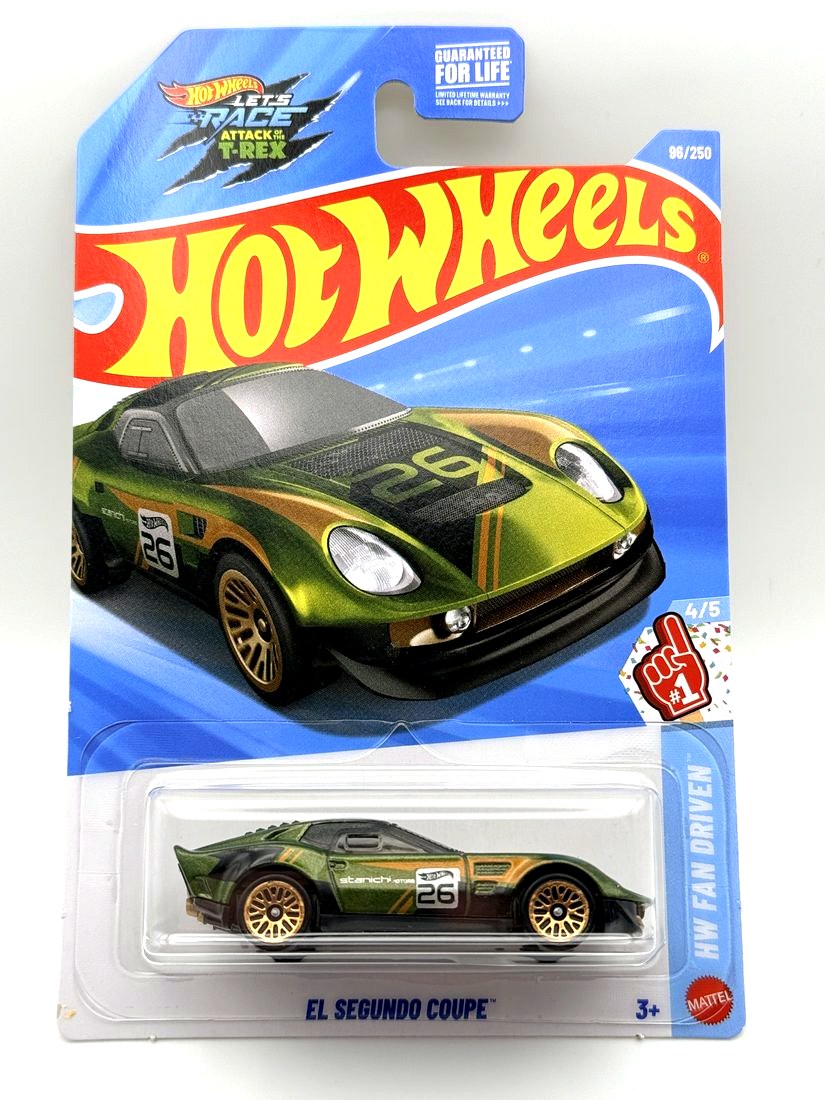 2016 Hot Wheels El Segundo Coupe Hot Wheels 1:64 diecast