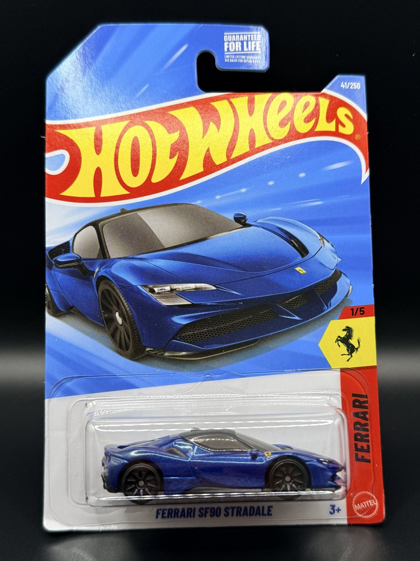 SF90 Stradale (Blue) 1:64 diecast