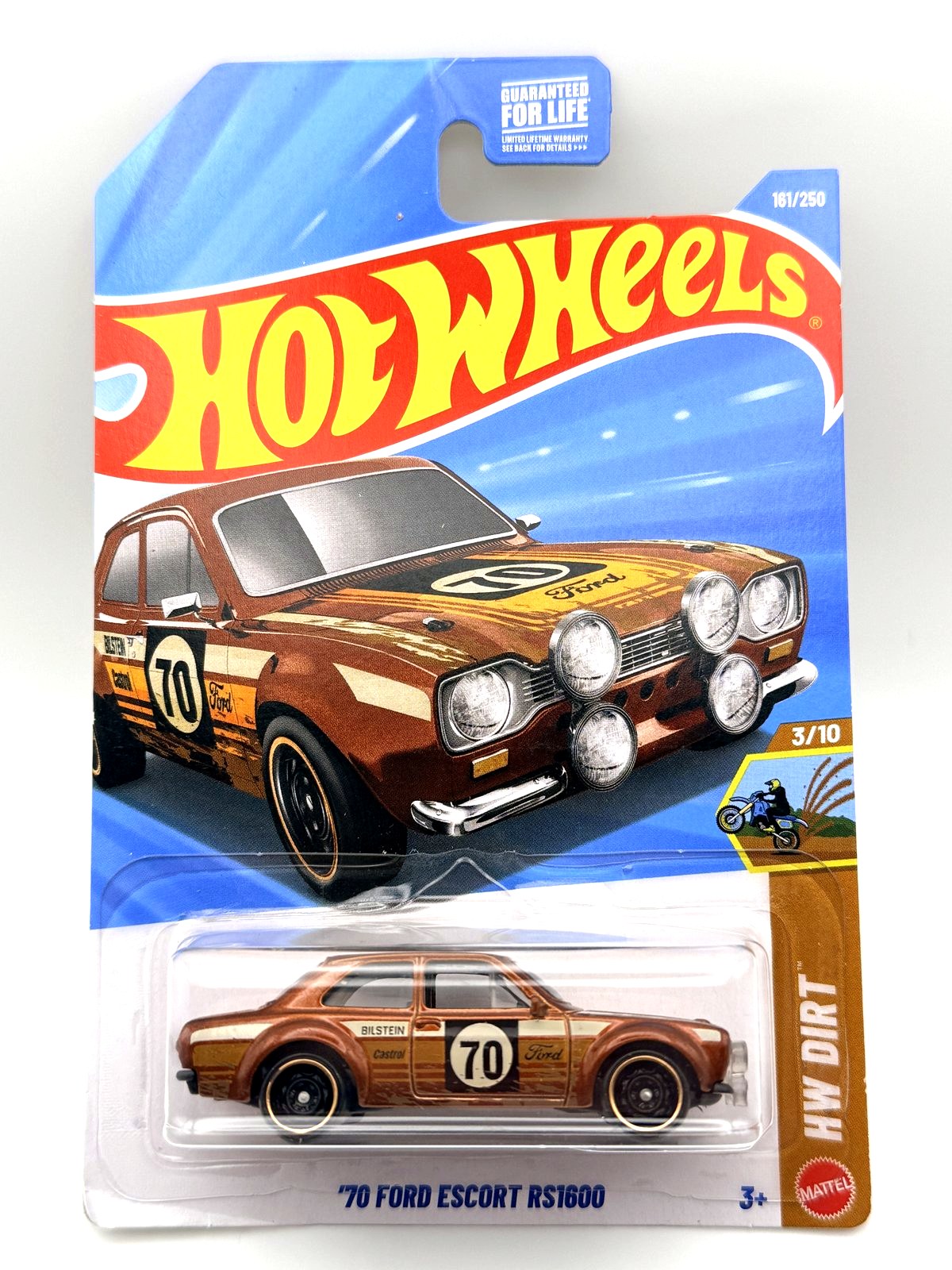 1970 Ford Escort RS1600 Hot Wheels 1:64 diecast
