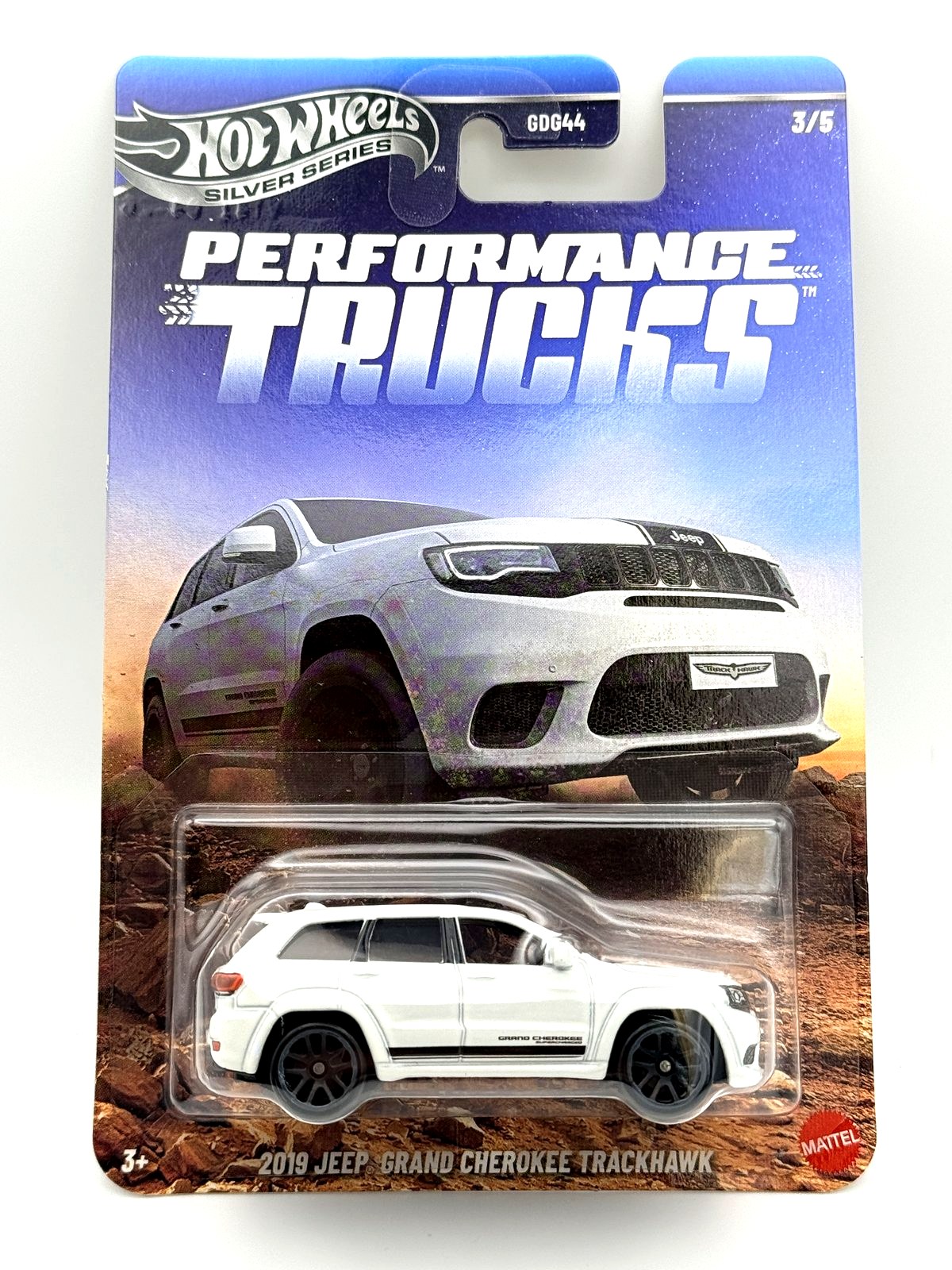 2019 Jeep 2019 Grand Cherokee Trackhawk Hot Wheels 1:64 diecast
