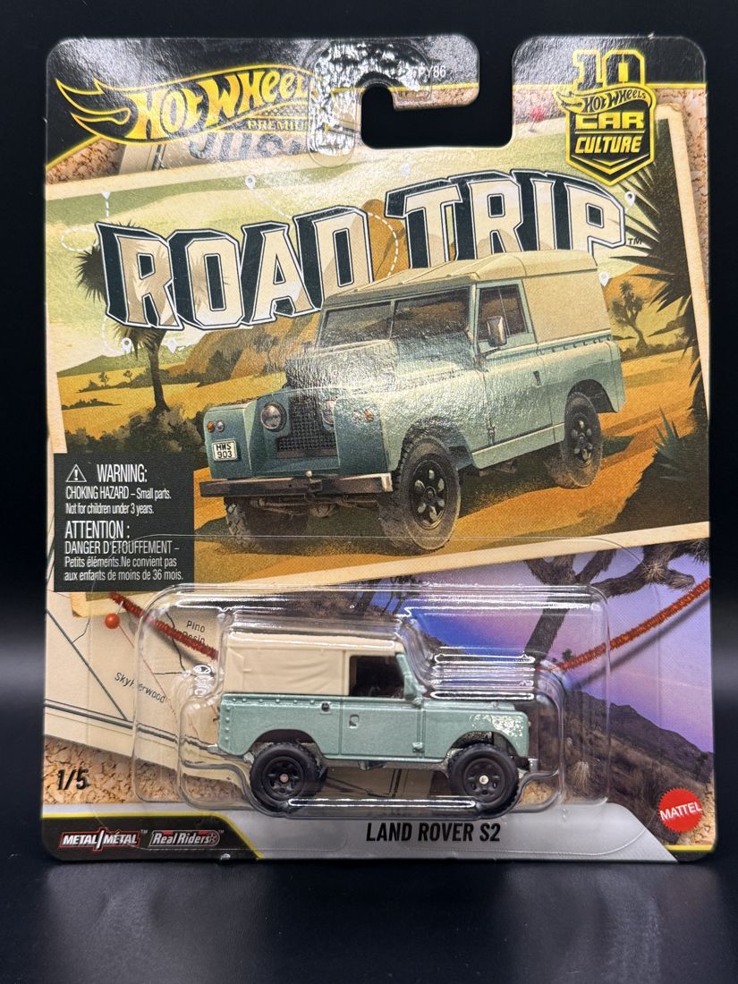 Land Rover Series II (S2) Hot Wheels Premium 1:64 diecast