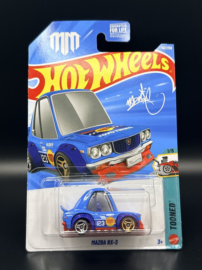 1973 Mazda RX-3 (Tooned) Hot Wheels 1:64 diecast