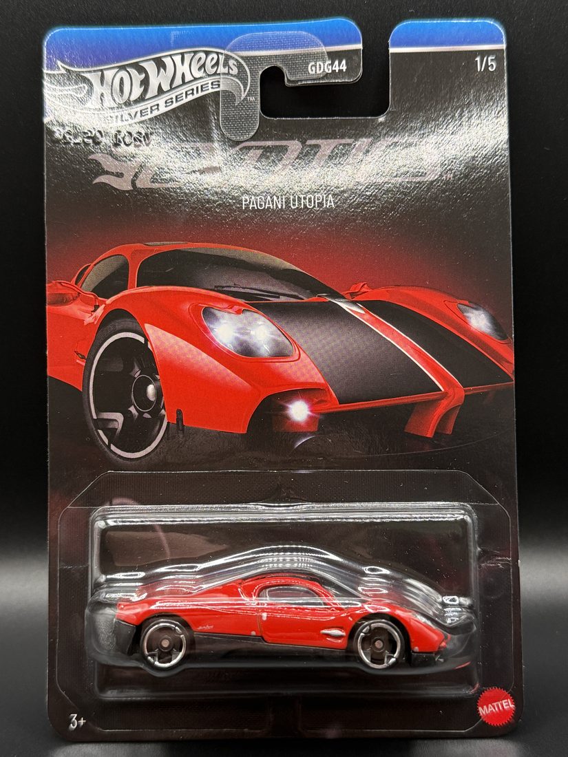 Pagani Utopia Red Silver Series Exotics