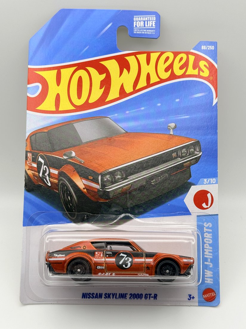 Skyline 2000 GT-R (#73) 1:64 diecast