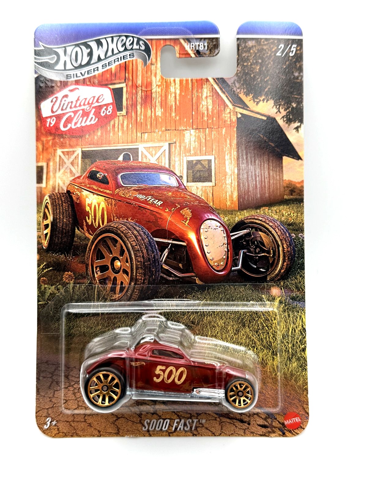 1968 Hot Wheels Sooo Fast (#500 Vintage Club) Hot Wheels 1:64 diecast