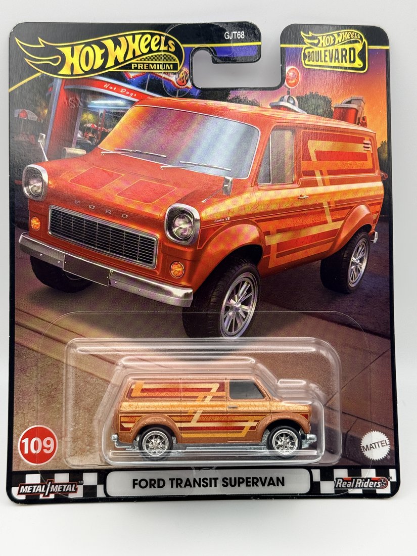 1971 Ford Transit Supervan Hot Wheels Premium 1:64 diecast