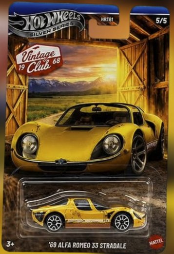1969 Alfa Romeo 33 Stradale, Vintage Club Silver Series 5/5