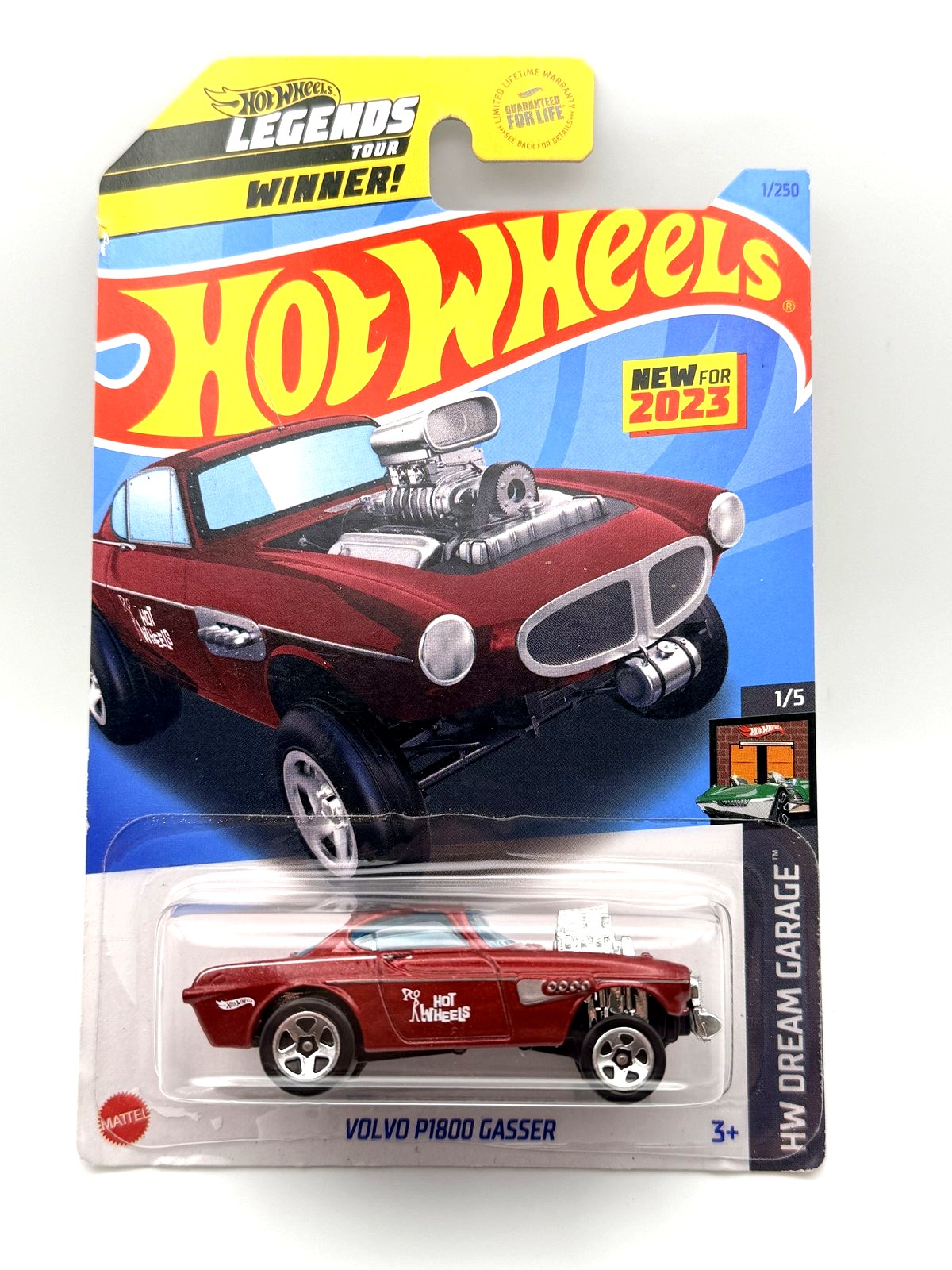 2023 Volvo P1800 Gasser Hot Wheels 1:64 diecast