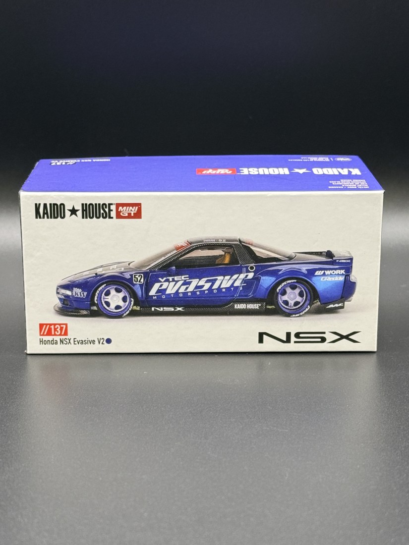 Honda NSX Evasive V2 Kaido House × Mini GT 1:64 diecast