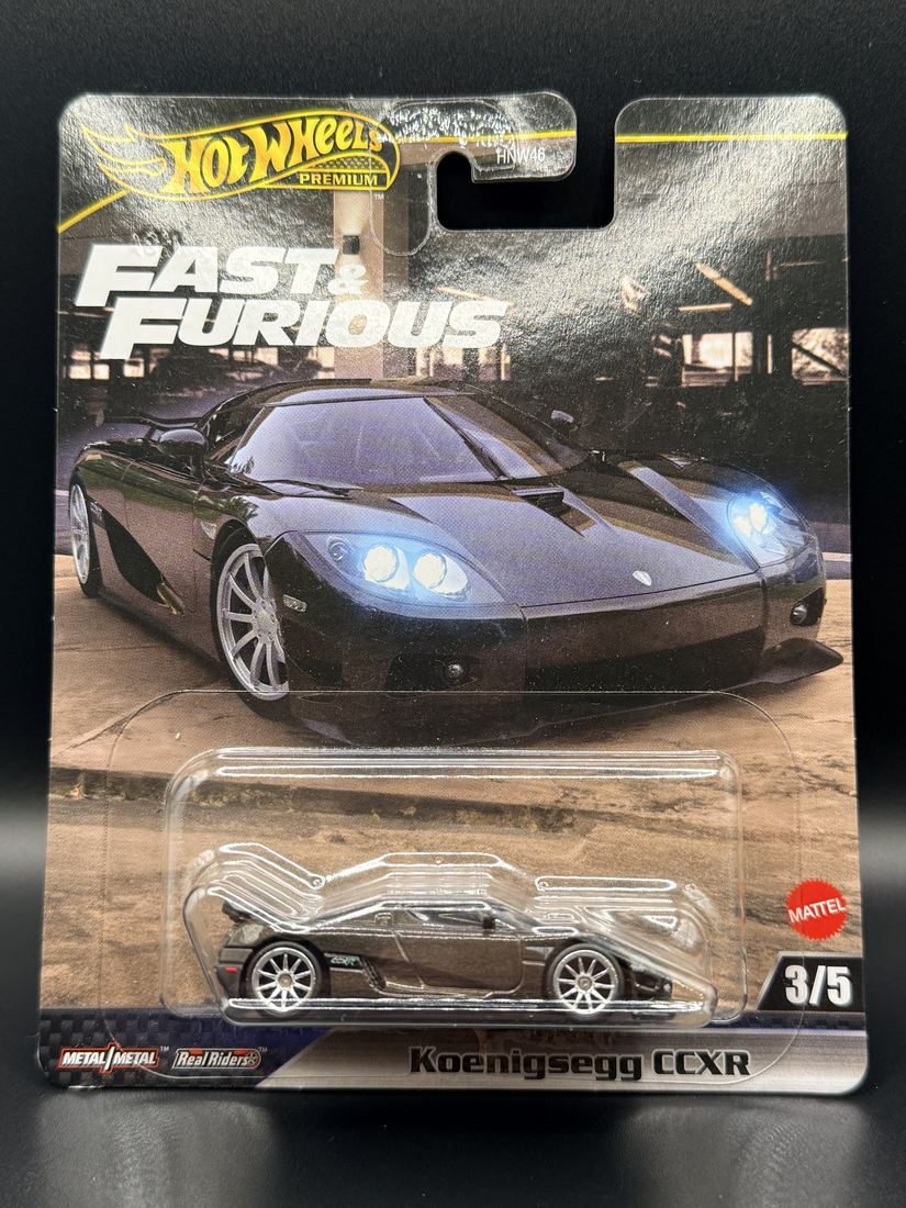 2010 Koenigsegg CCXR Hot Wheels Premium 1:64 diecast