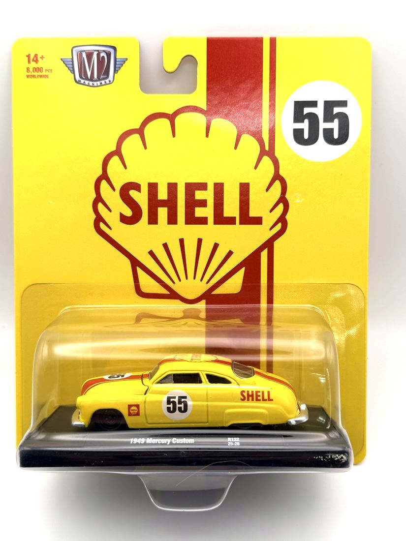 1949 1949 Mercury Custom (Shell) M2 Machines 1:64 diecast