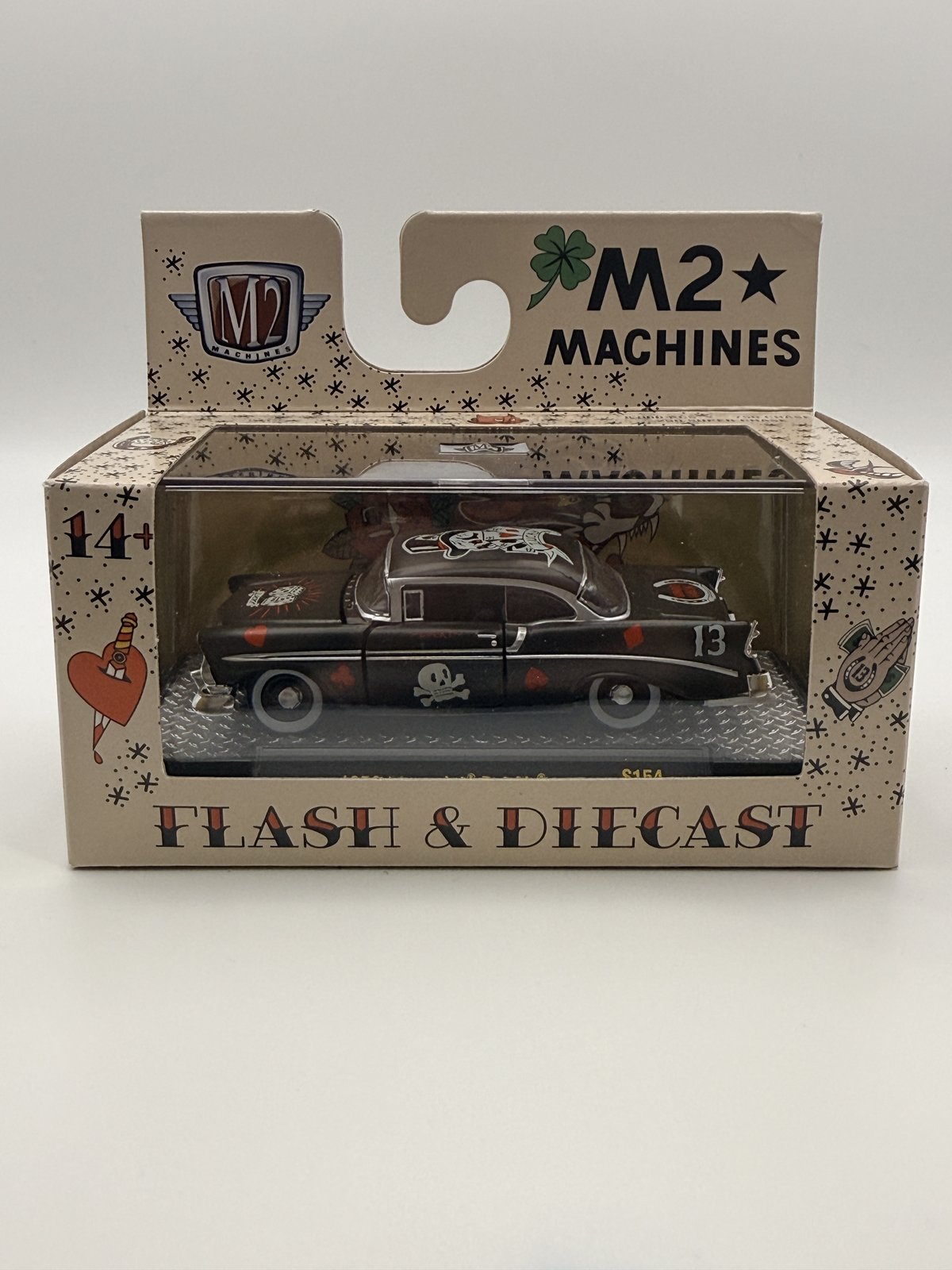 M2 Machines 1956 Chevrolet Bel Air chase-style casting