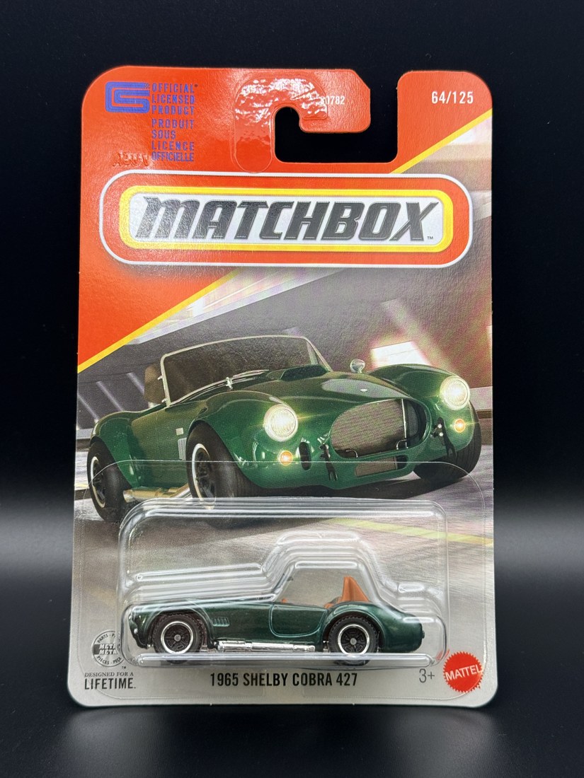 1965 Shelby 1965 Cobra 427 Matchbox 1:64 diecast