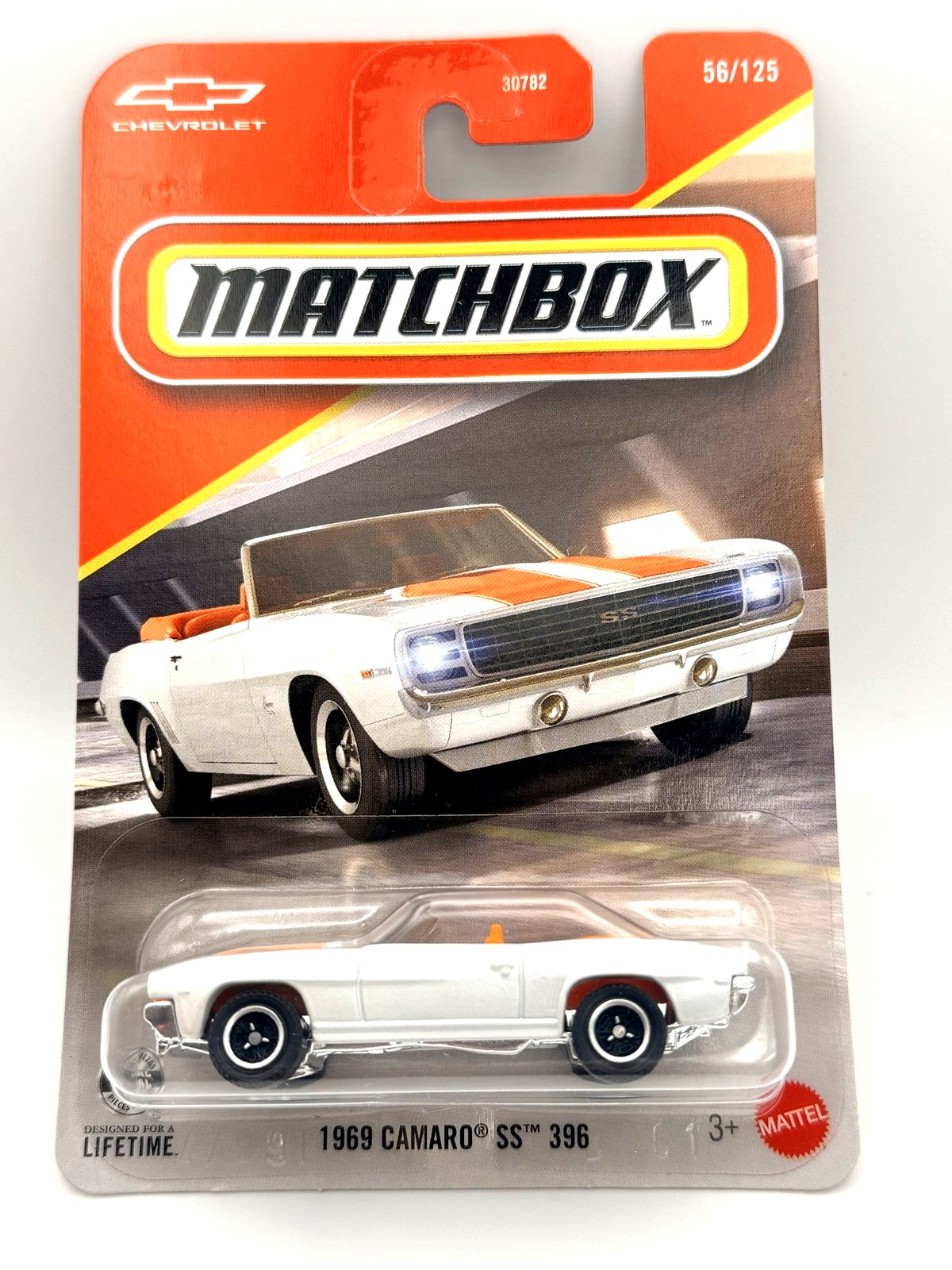 1969 Chevrolet 1969 Camaro SS 396 Matchbox 1:64 diecast