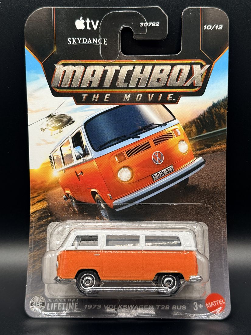 1973 Volkswagen 1973 T2B Bus (Matchbox The Movie) Matchbox 1:64 diecast